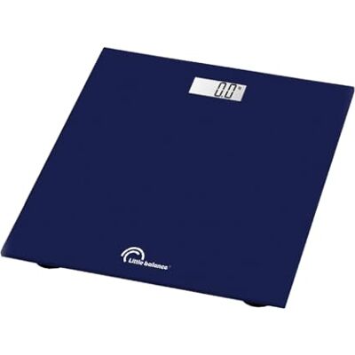 LITTLE BALANCE SB3 8844 Night Blue, Pèse-personne sans pile, Rechargeable USB-C, Réparable, 180 kg, Night Blue LITTLE BALANCE SB3 8844 Night Blue, Pèse-personne sans pile, Rechargeable USB-C, Réparable, 180 kg, Night Blue