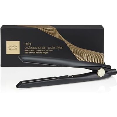 ghd Lisseur Mini (Nouvelle version) Fer à lisser professionnel (Noir) Plaques 40% plus fines Sans chaleur extrême Des cheveux 50% plus brillants Idéal cheveux courts, franges ghd Lisseur Mini (Nouvelle version) Fer à lisser professionnel (Noir) Plaques 40% plus fines Sans chaleur extrême Des cheveux 50% plus brillants Idéal cheveux courts, franges