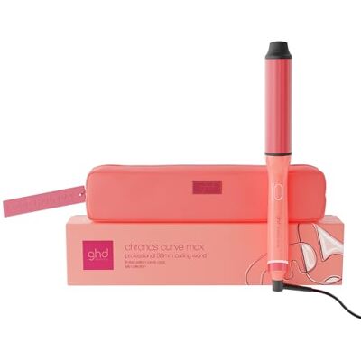 ghd Boucleur Chronos Curve Max Wand Fer à boucler cheveux (Rose gourmand) Collection Jelly Diamètre 38mm, Ondulations souples légères, sans dommage, 3x plus rapide Cheveux longs/très longs ghd Boucleur Chronos Curve Max Wand Fer à boucler cheveux (Rose gourmand) Collection Jelly Diamètre 38mm, Ondulations souples légères, sans dommage, 3x plus rapide Cheveux longs/très longs