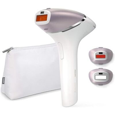 Philips Lumea 8000 Series Appareil d'épilation IPL, alternative à l'épilation au laser, technologie SenseIQ, 2 accessoires pour le corps et le visage, modèle BRI944/00 Philips Lumea 8000 Series Appareil d'épilation IPL, alternative à l'épilation au laser, technologie SenseIQ, 2 accessoires pour le corps et le visage, modèle BRI944/00