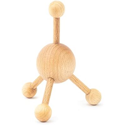 tuuli Accessoires de massage point de déclenchement Araignée de massage Dos et épaules en bois tuuli Accessoires de massage point de déclenchement Araignée de massage Dos et épaules en bois