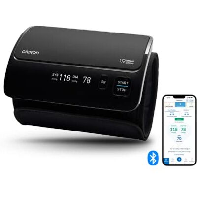 Omron EVOLV Smart Tensiomètre d'épaule sans fil avec fonction Bluetooth et application gratuite pour iOS et Android Maintenant 6 mois de Connect Premium gratuits Omron EVOLV Smart Tensiomètre d'épaule sans fil avec fonction Bluetooth et application gratuite pour iOS et Android Maintenant 6 mois de Connect Premium gratuits