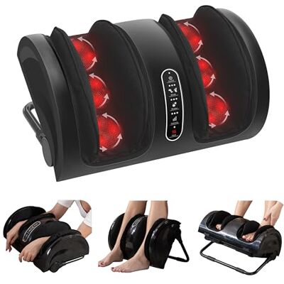 Snailax Appareil De Massage Des Pieds Avec Chaleur, Masseur Pieds Shiatsu, Massage Pied Par PéTrissage, Soulager Mollets/Chevilles/Jambes,Cadeau Maman Papa Homme Femme Snailax Appareil De Massage Des Pieds Avec Chaleur, Masseur Pieds Shiatsu, Massage Pied Par PéTrissage, Soulager Mollets/Chevilles/Jambes,Cadeau Maman Papa Homme Femme