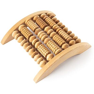 tuuli Accessories Pied Masseur Massage Appareil Rouleau Bois Fasciite Plantaire 29x24,5 cm tuuli Accessories Pied Masseur Massage Appareil Rouleau Bois Fasciite Plantaire 29x24,5 cm