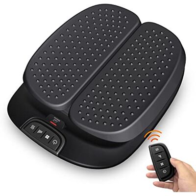 Snailax Masseur de pieds chauffant, télécommande, machine de massage des pieds vibrants réglables, fasciite plantaire, décompression Snailax Masseur de pieds chauffant, télécommande, machine de massage des pieds vibrants réglables, fasciite plantaire, décompression