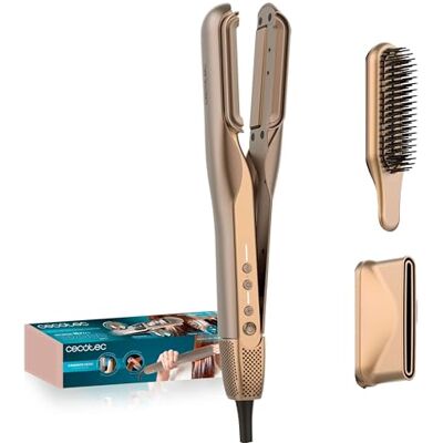 Cecotec Lisseur avec Air avec Double Plaque Chauffante AirLisse 2in1 ForceDry Duo. 1000W, 112000rpm, 3 Modes, Flux d'Air 13 m/s, Moteur Brushless, Fonction Plasma, Inclut 2 Accessoires Cecotec Lisseur avec Air avec Double Plaque Chauffante AirLisse 2in1 ForceDry Duo. 1000W, 112000rpm, 3 Modes, Flux d'Air 13 m/s, Moteur Brushless, Fonction Plasma, Inclut 2 Accessoires