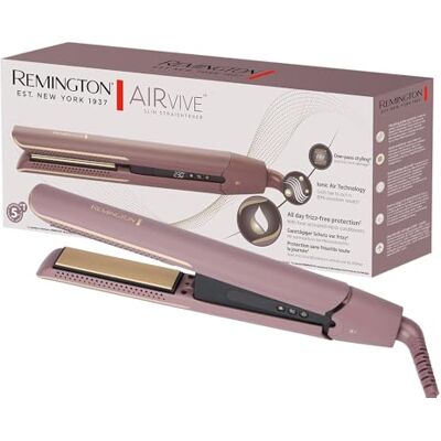 Fer à lisser rose AirVive de Remington - Coiffeur Fer à lisser rose AirVive de Remington - Coiffeur