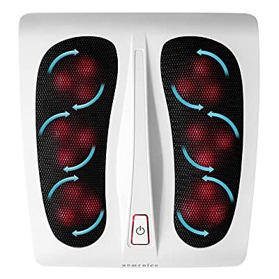 Homedics Massage des Pieds Électrique chauffant Appareil massant electrique Shiatsu pour pied Option chaleur pour relaxation et détente de la voute plantaire Homedics Massage des Pieds Électrique chauffant Appareil massant electrique Shiatsu pour pied Option chaleur pour relaxation et détente de la voute plantaire
