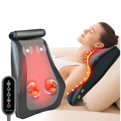 Snailax Appareil de massage Shiatsu pour le dos, la nuque, la nuque et la nuque Avec chaleur Cadeau pour maman, papa, femme Masseur de cou avec chaleur, masseur Shiatsu 3D pour le cou, le dos, les épaules, les jambes, cadeau pour maman, papa, femme Snailax Appareil de massage Shiatsu pour le dos, la nuque, la nuque et la nuque Avec chaleur Cadeau pour maman, papa, femme Masseur de cou avec chaleur, masseur Shiatsu 3D pour le cou, le dos, les épaules, les jambes, cadeau pour maman, papa, femme