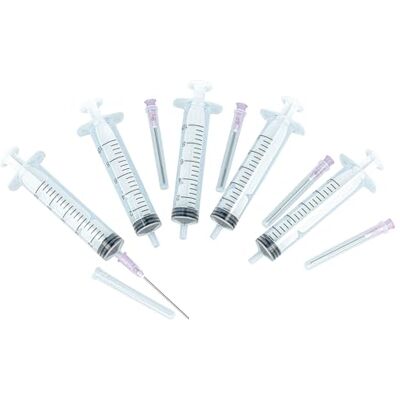 vhbw Refill Jeu de seringues de Rechange pour Le Remplissage de Cartouches d'encre ou de Cartouches CISS vhbw Refill Jeu de seringues de Rechange pour Le Remplissage de Cartouches d'encre ou de Cartouches CISS