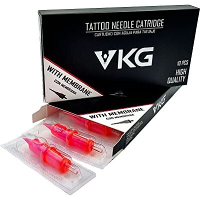 Viking VKG USA 7 ROUND SHADER (0.25mm) Cartouches de tatouage stériles et jetables Boîte de 10 pièces. Viking VKG USA 7 ROUND SHADER (0.25mm) Cartouches de tatouage stériles et jetables Boîte de 10 pièces.