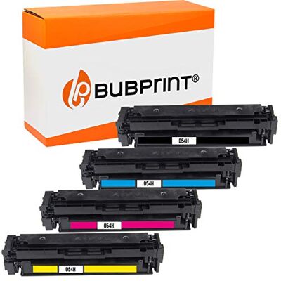 Bubprint Lot de 4 toners de rechange pour Canon 054 054H 054 H i-Sensys LBP-621Cw LBP-623Cdw LBP-640C MF640C MF641Cn MF641Cw MF642Cdw MF643Cdw MF644Cdw MF645Cx Bubprint Lot de 4 toners de rechange pour Canon 054 054H 054 H i-Sensys LBP-621Cw LBP-623Cdw LBP-640C MF640C MF641Cn MF641Cw MF642Cdw MF643Cdw MF644Cdw MF645Cx