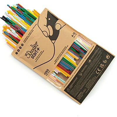 3Doodler Start – Lot de Recharges de Filament pour Stylo d’Impression 3D (250 pièces) 3Doodler Start – Lot de Recharges de Filament pour Stylo d’Impression 3D (250 pièces)
