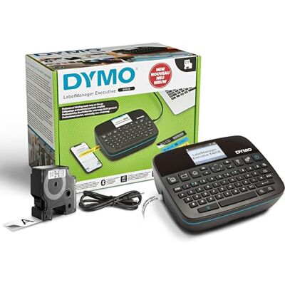 Dymo LabelManager Executive 640 CB Imprimante d'étiquettes portable Connectivité Bluetooth et USB Dymo LabelManager Executive 640 CB Imprimante d'étiquettes portable Connectivité Bluetooth et USB
