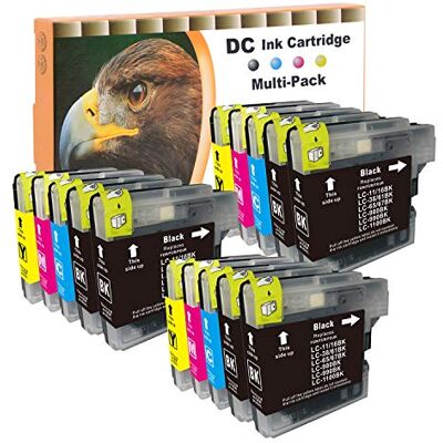 D&C 15x Cartouches d'encre compatibles pour Brother LC-980/1100 pour Brother MFC-6490CW MFC-6890CDW MFC-790CW MFC-795CW MFC-990CW MFC-J615W DCP-185C 383C 385C DCP-387C DCP-395CN DCP-585CW DCP-6690CW D&C 15x Cartouches d'encre compatibles pour Brother LC-980/1100 pour Brother MFC-6490CW MFC-6890CDW MFC-790CW MFC-795CW MFC-990CW MFC-J615W DCP-185C 383C 385C DCP-387C DCP-395CN DCP-585CW DCP-6690CW