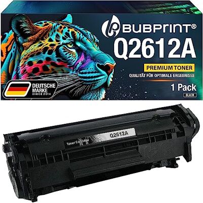 Bubprint Toner compatible avec HP 12A Q2612A Noir Bubprint Toner compatible avec HP 12A Q2612A Noir