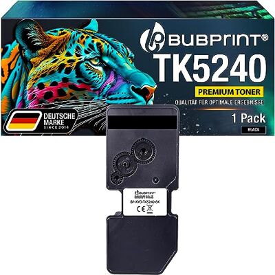 Bubprint Toner compatible Kyocera TK-5240K TK-5240 pour Ecosys M5526cdw M5526cdn P5026cdw P5026cdn TK 5240 Noir Bubprint Toner compatible Kyocera TK-5240K TK-5240 pour Ecosys M5526cdw M5526cdn P5026cdw P5026cdn TK 5240 Noir