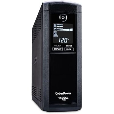 CyberPower CP1500AVRLCD alimentation d'énergie non interruptible Interactivité de ligne 1500 VA 900 W Alimentations d'énergie non interruptibles (Interactivité de ligne, 1500 VA, 900 W, 60 Hz, 1500 J, 4 ms) CyberPower CP1500AVRLCD alimentation d'énergie non interruptible Interactivité de ligne 1500 VA 900 W Alimentations d'énergie non interruptibles (Interactivité de ligne, 1500 VA, 900 W, 60 Hz, 1500 J, 4 ms)