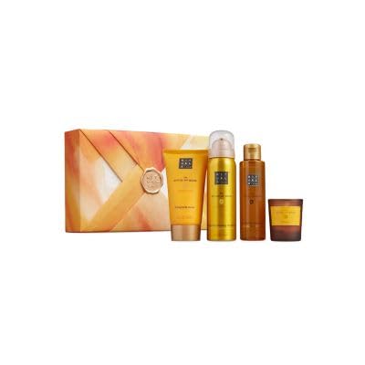 Rituals Coffret cadeau The Ritual of Plus S Coffret cadeau de 4 produits de soin corporel à l'orange douce et au bois de cèdre Parfum stimulant Rituals Coffret cadeau The Ritual of Plus S Coffret cadeau de 4 produits de soin corporel à l'orange douce et au bois de cèdre Parfum stimulant