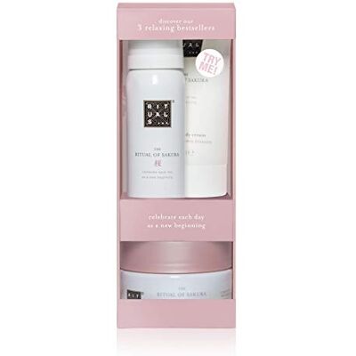 Rituals The Ritual of Sakura Try Me Renewing Treat Coffret cadeau Rituals The Ritual of Sakura Try Me Renewing Treat Coffret cadeau