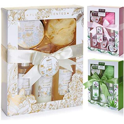 BRUBAKER Cosmetics Coffret cadeau 5 pièces Vanilla Rose Menthe BRUBAKER Cosmetics Coffret cadeau 5 pièces Vanilla Rose Menthe
