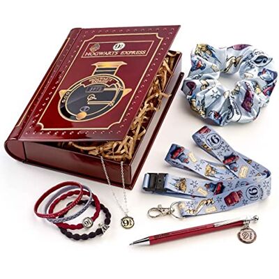 The Carat Shop Harry Potter Poudlard Express Box Cadeau Bijoux 5 pc. The Carat Shop Harry Potter Poudlard Express Box Cadeau Bijoux 5 pc.