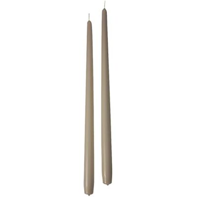 Cereria di Giorgio risthò Kerzen konisch-Kerzenhalter, Wachs, Taupe, 2.2 x 40 cm, 6 Stück - Support à Bougies Cereria di Giorgio risthò Kerzen konisch-Kerzenhalter, Wachs, Taupe, 2.2 x 40 cm, 6 Stück - Support à Bougies