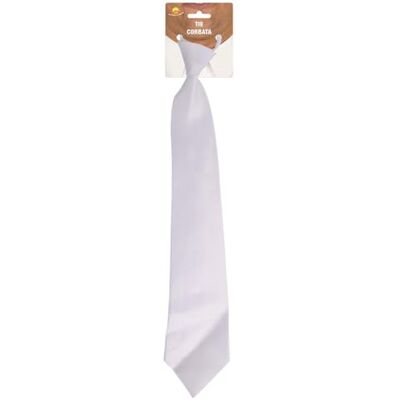 FIESTAS GUIRCA 1920's Gangster Tie ~ White FIESTAS GUIRCA 1920's Gangster Tie ~ White