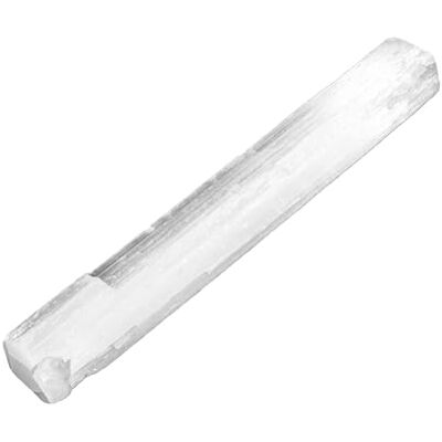 NKlaus Lot de 2 bâtons de sélénite 15 x 2 cm Bâton de sélénite pour méditation, guérison et nettoyage énergétique NKlaus Lot de 2 bâtons de sélénite 15 x 2 cm Bâton de sélénite pour méditation, guérison et nettoyage énergétique