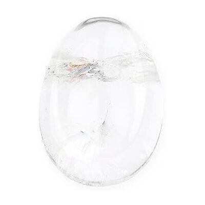 NKlaus Pierre de pouce en cristal de roche naturelle 5 x 3,5 cm Pierre de guérison 14870 NKlaus Pierre de pouce en cristal de roche naturelle 5 x 3,5 cm Pierre de guérison 14870