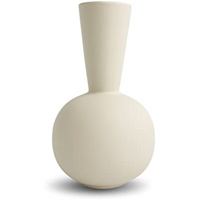 Cooee Design Vase Flower Trumpet Shell Ceramic Couleur : crème (diamètre x Hauteur) 17 x 30 cm Cooee Design Vase Flower Trumpet Shell Ceramic Couleur : crème (diamètre x Hauteur) 17 x 30 cm