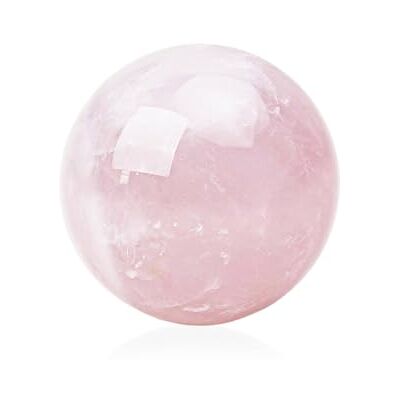 NKlaus Quartz rose naturel 50 mm Forme sphérique Pierre précieuse guérison harmonie et amour 15669 NKlaus Quartz rose naturel 50 mm Forme sphérique Pierre précieuse guérison harmonie et amour 15669