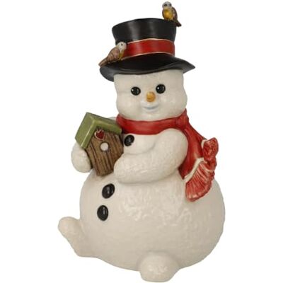 Goebel Figurine bonhomme de neige – Déménagement dans le quartier d'hiver de Noël Goebel Figurine bonhomme de neige – Déménagement dans le quartier d'hiver de Noël
