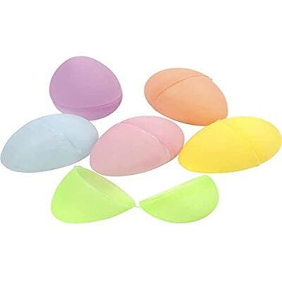 Creativ Oeuf, H : 6 cm, P : 4 cm, couleurs pastel, mat, 12asstd Creativ Oeuf, H : 6 cm, P : 4 cm, couleurs pastel, mat, 12asstd