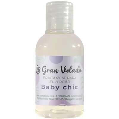 GRAN VELADA Parfum Baby Chic pour la maison 50 ml Idéal pour désodorisants, bougies parfumées et nettoyage Parfum doux et durable Créez vos propres produits faits maison GRAN VELADA Parfum Baby Chic pour la maison 50 ml Idéal pour désodorisants, bougies parfumées et nettoyage Parfum doux et durable Créez vos propres produits faits maison