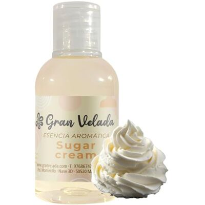 GRAN VELADA Essence aromatique Sugar Cream Parfum sucré et épicé pour savons, bougies et cosmétiques Parfum enveloppé de sucre, de muscade et de vanille GRAN VELADA Essence aromatique Sugar Cream Parfum sucré et épicé pour savons, bougies et cosmétiques Parfum enveloppé de sucre, de muscade et de vanille