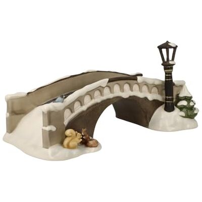 Goebel Figurine pont au parc Forêt d'hiver de Noël Goebel Figurine pont au parc Forêt d'hiver de Noël