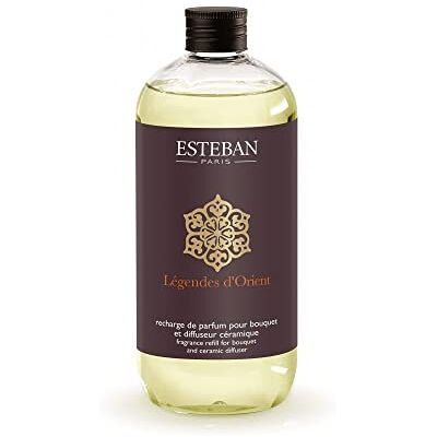 Esteban -PARIS Recharge diffuseur à bâton 500 ml LEGENDES D'ORIENT MAISON Esteban -PARIS Recharge diffuseur à bâton 500 ml LEGENDES D'ORIENT MAISON