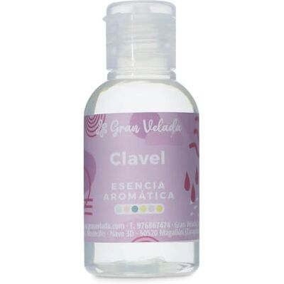 GRAN VELADA Essence aromatique d’œillet : Fleurs intenses et polyvalentes pour cosmétiques et parfums faits maison Idéal pour crèmes, savons et bougies artisanales 50 ml GRAN VELADA Essence aromatique d’œillet : Fleurs intenses et polyvalentes pour cosmétiques et parfums faits maison Idéal pour crèmes, savons et bougies artisanales 50 ml