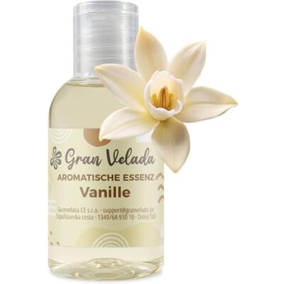 GRAN VELADA Essence aromatique de vanille concentrée Idéal pour bougies, crèmes et savons artisanaux Parfum chaud et enivrant 50 ml GRAN VELADA Essence aromatique de vanille concentrée Idéal pour bougies, crèmes et savons artisanaux Parfum chaud et enivrant 50 ml