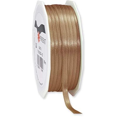 C.E. Pattberg Satin Taupe 50 m - Ruban satin pour cadeaux & bricolage C.E. Pattberg Satin Taupe 50 m - Ruban satin pour cadeaux & bricolage
