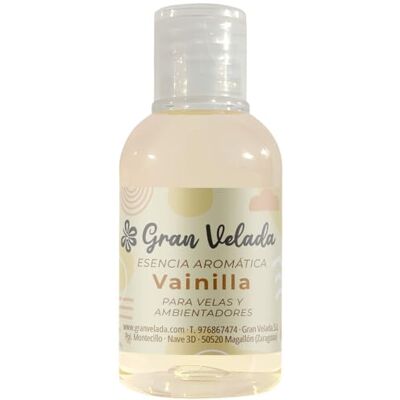 GRAN VELADA Essence de vanille concentrée pour bougies et désodorisants Parfum intense avec notes sucrées et épicées Idéal pour bougies et diffuseurs GRAN VELADA Essence de vanille concentrée pour bougies et désodorisants Parfum intense avec notes sucrées et épicées Idéal pour bougies et diffuseurs