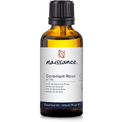 Naissance Huile Essentielle De Géranium Rosat (No. 116) 50ml Pure, Naturelle, Végan, Non Dilué Pour Aromathérapie, Diffuseur, Humidificateur, Mélange Massage Arôme Apaisant Naissance Huile Essentielle De Géranium Rosat (No. 116) 50ml Pure, Naturelle, Végan, Non Dilué Pour Aromathérapie, Diffuseur, Humidificateur, Mélange Massage Arôme Apaisant