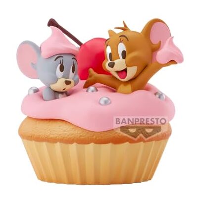 Banpresto TOM AND JERRY SWEET CUPCAKE BIG SOFT VINYL FIG Banpresto TOM AND JERRY SWEET CUPCAKE BIG SOFT VINYL FIG
