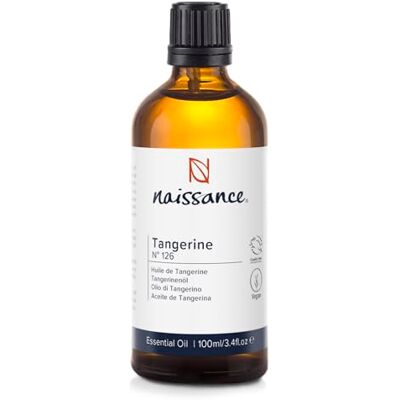 Naissance Huile Essentielle de Mandarine (Tangerine) (No. 126) 100 ml pour Aromathérapie, Diffuseur, Mélange Massage, Fabrication de Bougies Naissance Huile Essentielle de Mandarine (Tangerine) (No. 126) 100 ml pour Aromathérapie, Diffuseur, Mélange Massage, Fabrication de Bougies
