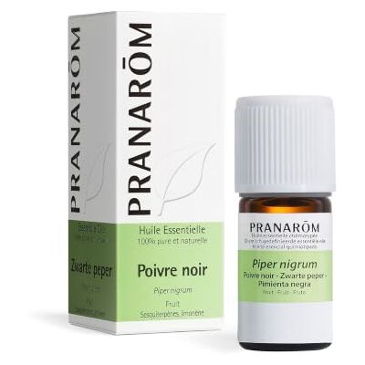 Pranarôm Huile Essentielle Poivre Noir Piper nigrum Fruit HECT 5 ml Pranarôm Huile Essentielle Poivre Noir Piper nigrum Fruit HECT 5 ml