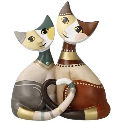 Goebel Figurine de chat Mira e Mio Rosina Wachtmeister Cat World Goebel Figurine de chat Mira e Mio Rosina Wachtmeister Cat World