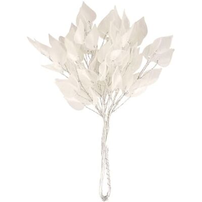Ideen mit Herz Branches décoratives avec feuilles en acrylique transparent Fleurs décoratives Branches de bijoux DIY Bricolage 10 branches de fil de 7 feuilles chacune 18 cm de long Ideen mit Herz Branches décoratives avec feuilles en acrylique transparent Fleurs décoratives Branches de bijoux DIY Bricolage 10 branches de fil de 7 feuilles chacune 18 cm de long