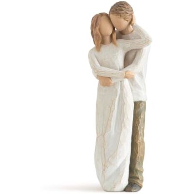 Willow Tree Enesco 26032 Figurine Ensemble Moulé à partir d'une sculpture originale Susan Lordi, expression d'amour et de soin, à exposer sur une étagère Willow Tree Enesco 26032 Figurine Ensemble Moulé à partir d'une sculpture originale Susan Lordi, expression d'amour et de soin, à exposer sur une étagère