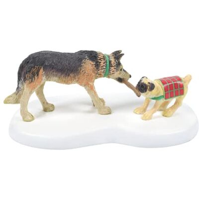Department 56 Accessoire pour Village Collections Figurine Dog My Stick en résine, multicolore, 3,2 cm Department 56 Accessoire pour Village Collections Figurine Dog My Stick en résine, multicolore, 3,2 cm
